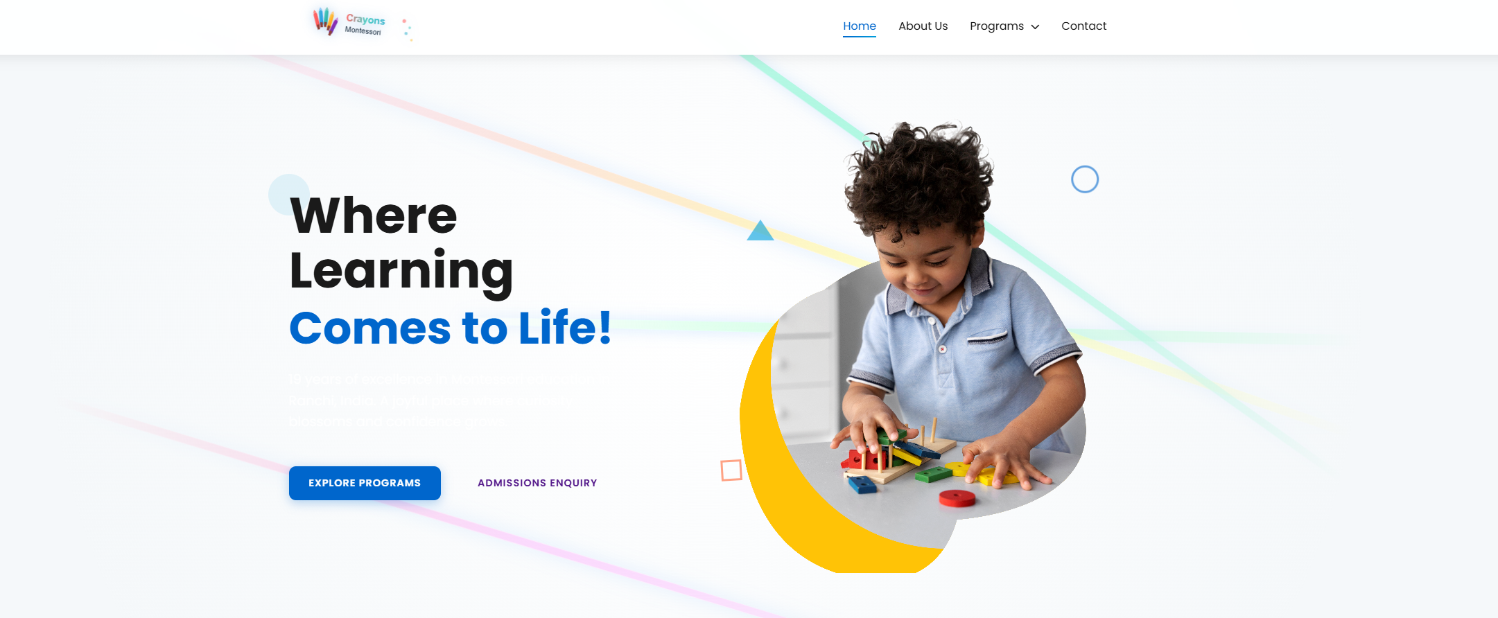 Business website preview